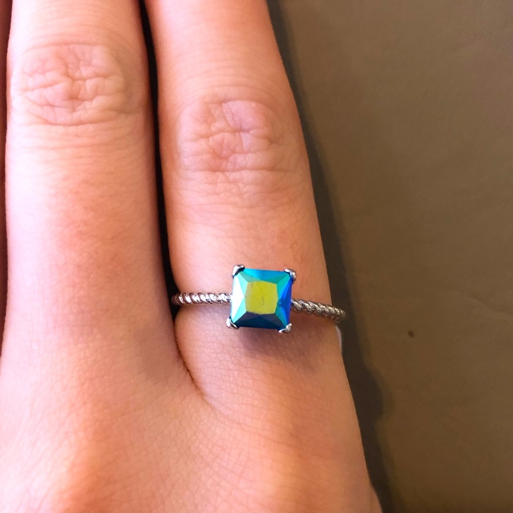 Charmed Aroma | Size 8 Blue Stone Ring